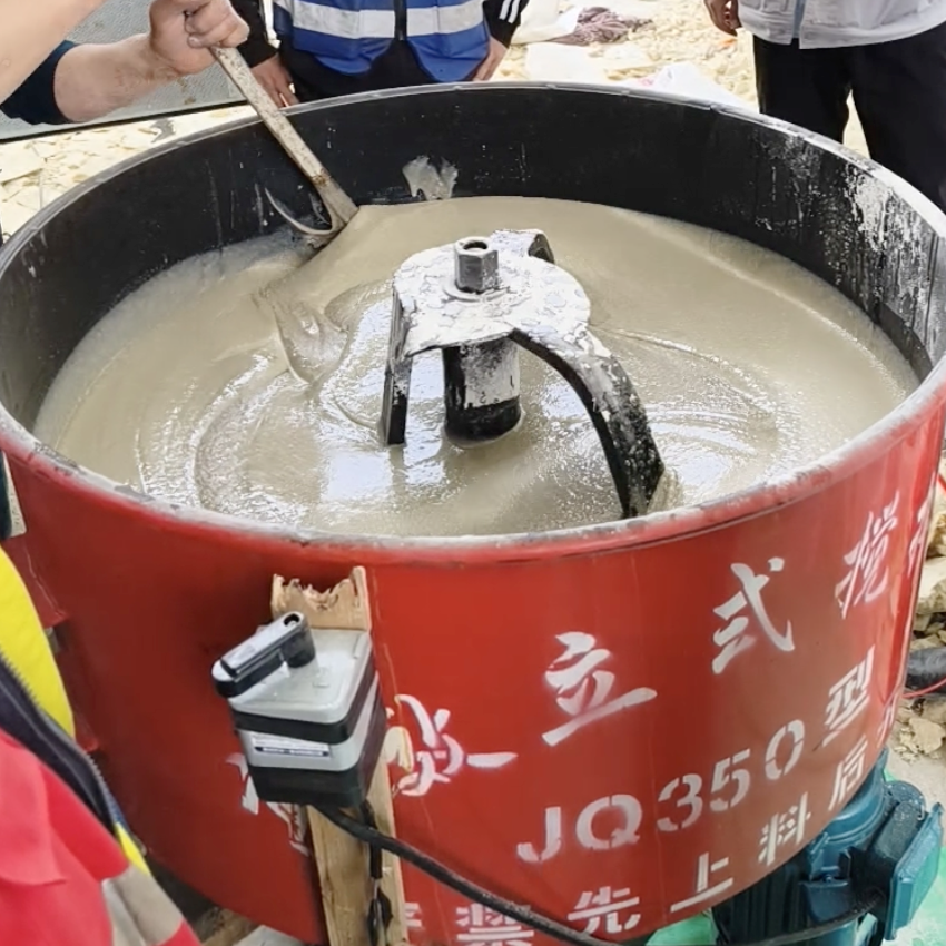 永新汽轮机余热压缩机导热油设备底座耐高温环氧树脂灌浆料